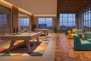 Indoor Games Area at Parth Lake View