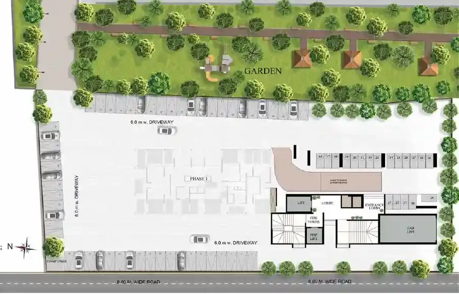 Parth Lake View master plan layout