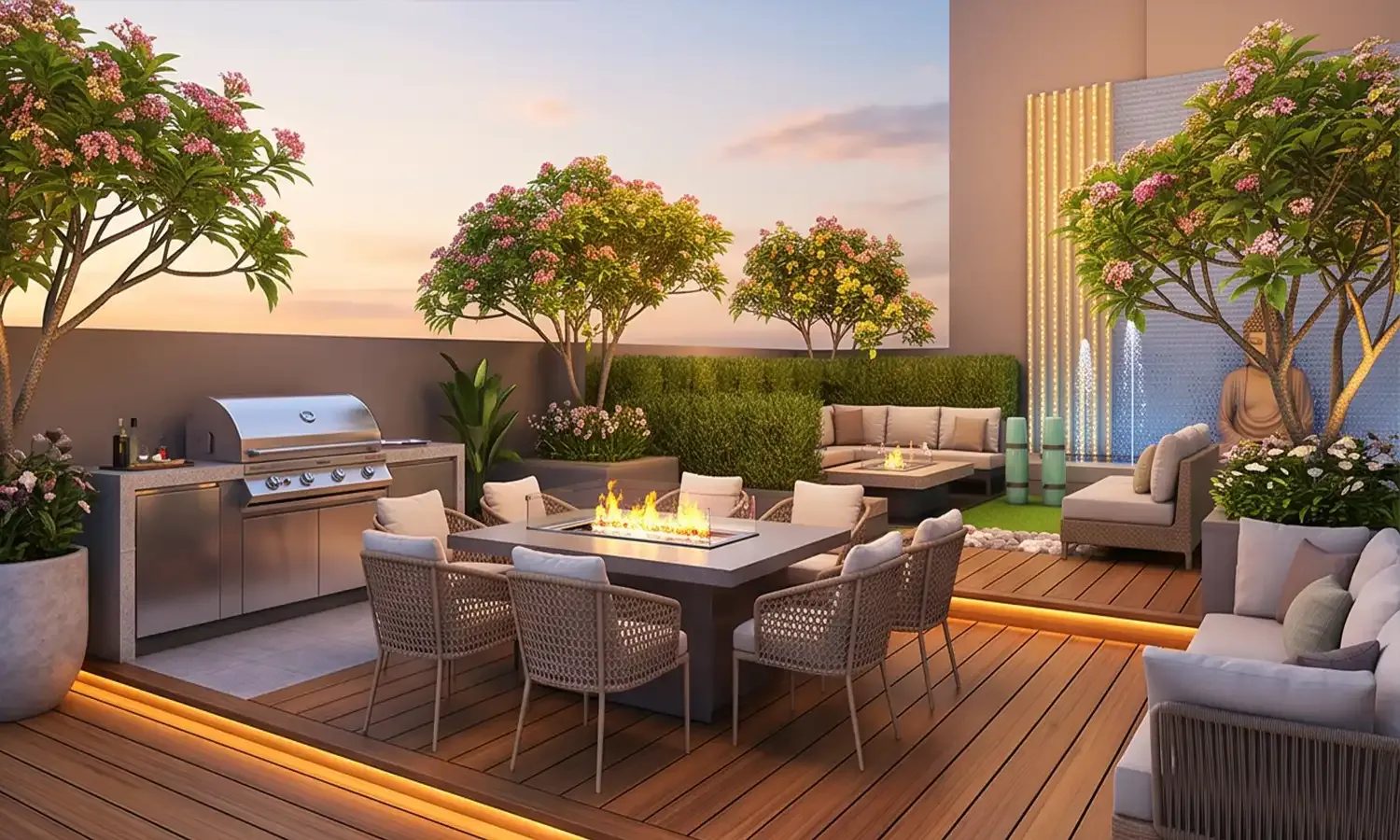 Landscaped Garden